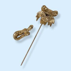 V. Tiger Head Stick Pin